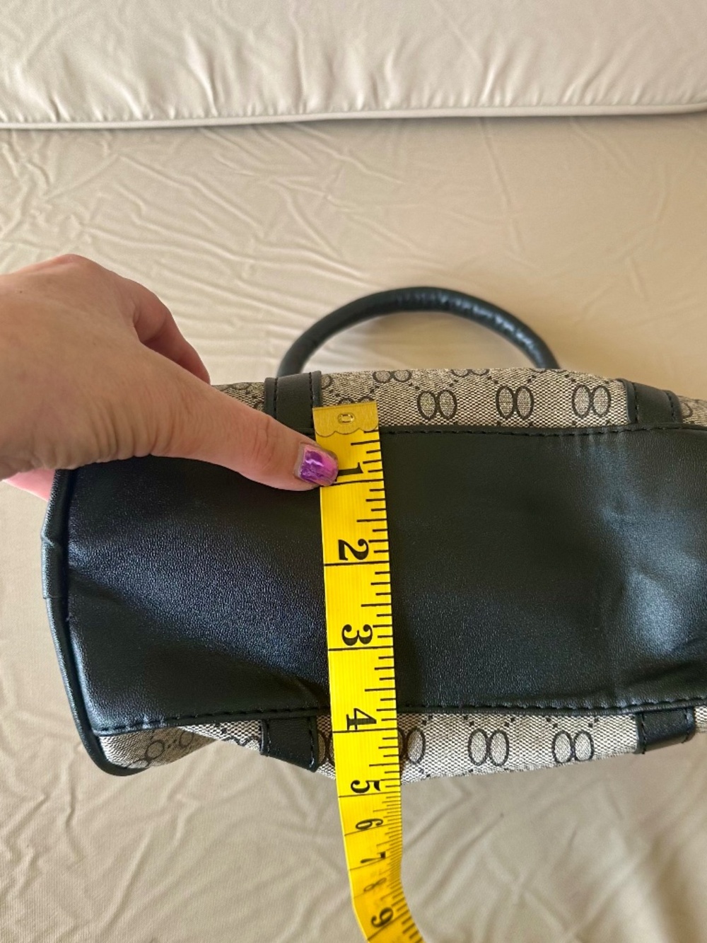 Mei & Ge (3 Piece Set) Satchel Handbag with Matching Wallet and Key Holder - Picture 14 of 14